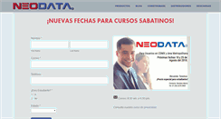 Desktop Screenshot of neodata.mx